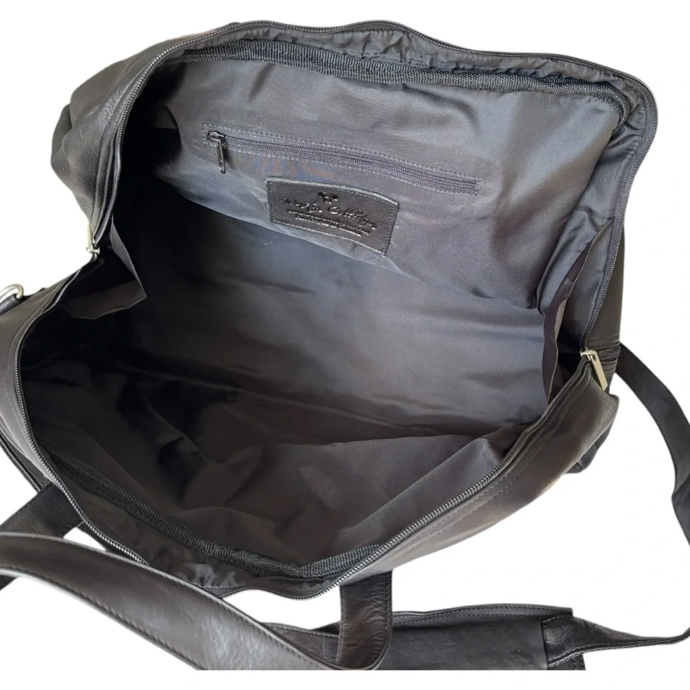 Winston Collection Country Club Duffel Bag Colombian Leather Indian Motorcycle
